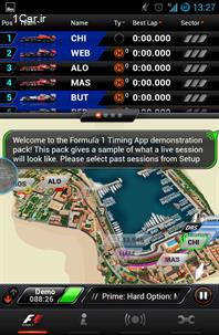 معرفی اپلیکیشن F1 Live Timming